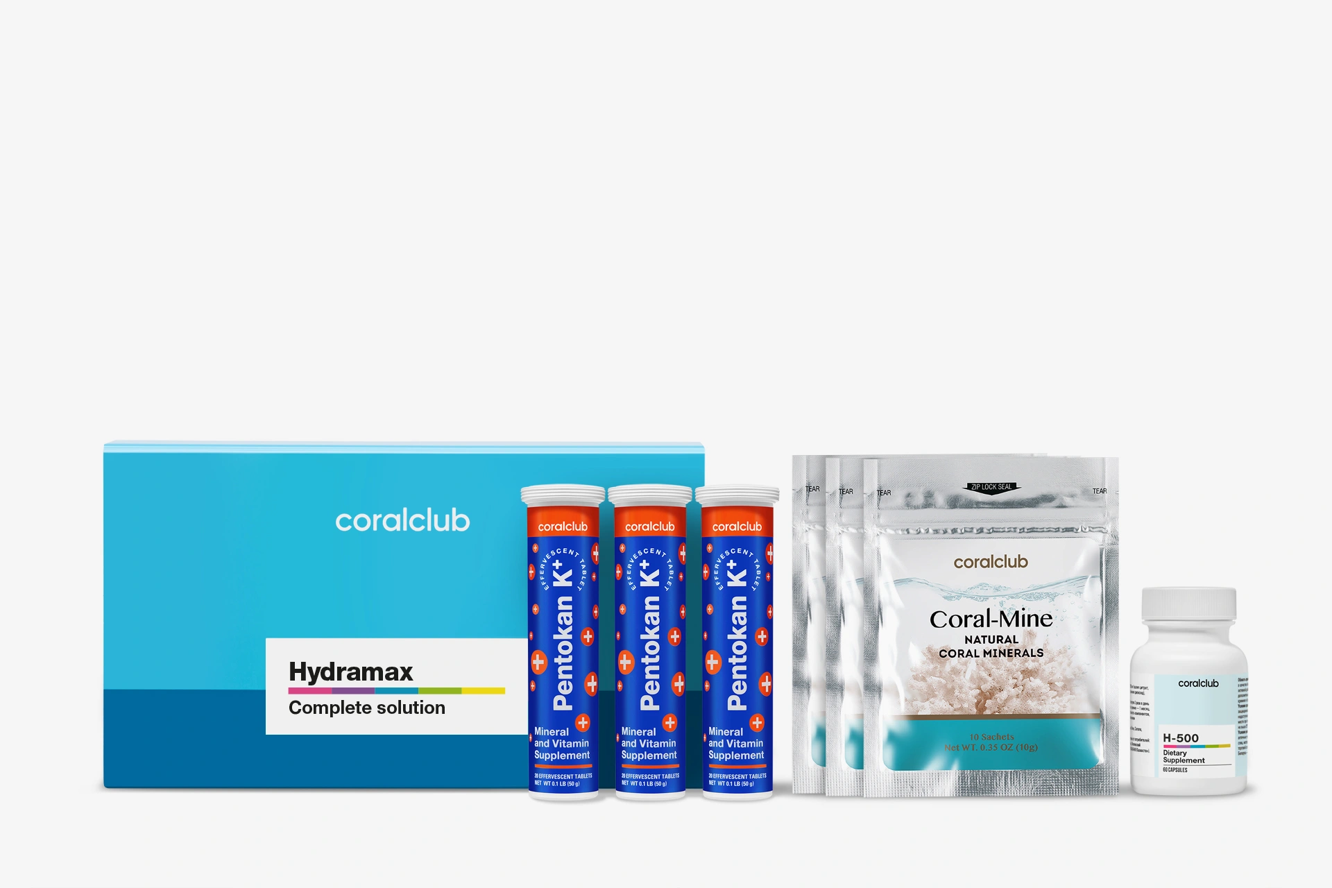 Удобный формат компонентов HydraMax для использования дома и в путешествиях