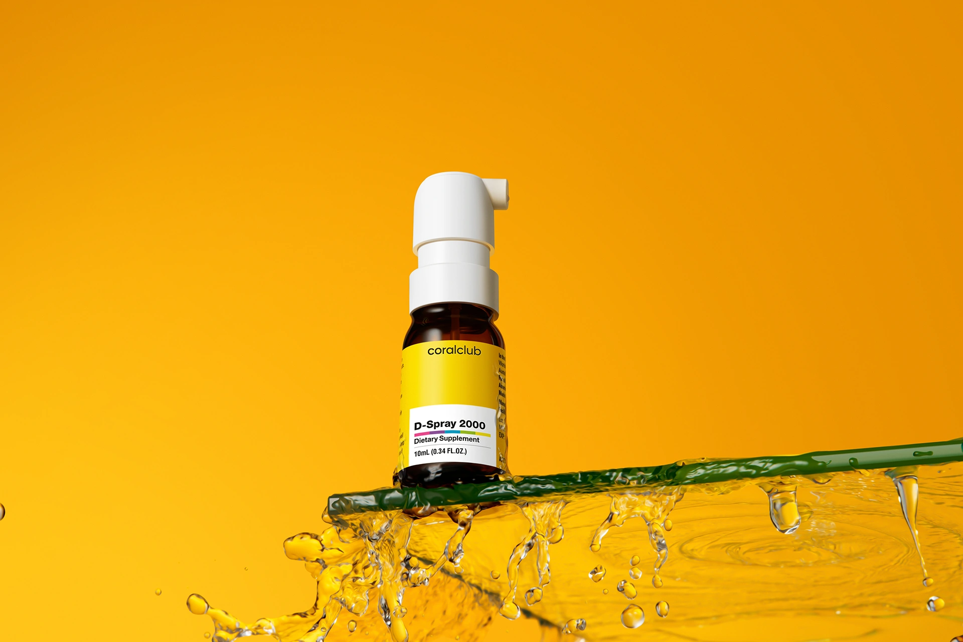Продукт D-Spray в удобном формате спрея, готовый к ежедневному использованию
